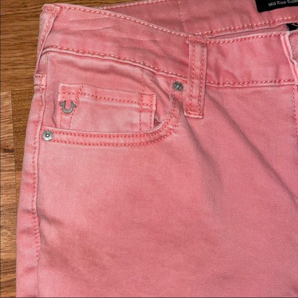 True Religion Halle Mid Rise Distressed Paloma Skinny Jeans NWT - Picture 10 of 16